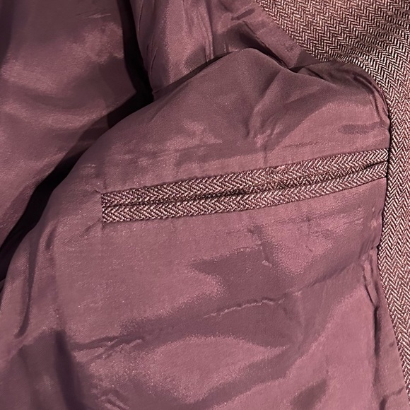 Vintage H&M purple herringbone blazer - Picture 8 of 10
